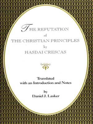 cover image of The Refutation of the Christian Principles